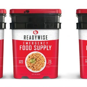 360 Serving Package 62 Lbs. Includes 2 120 Serving Entree Buckets and 1 120 Serving Breakfast Bucket