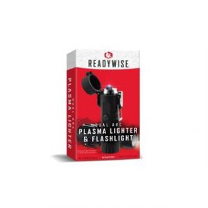 Ready wise Plasma Lighter with Flashlight Rechargeable New